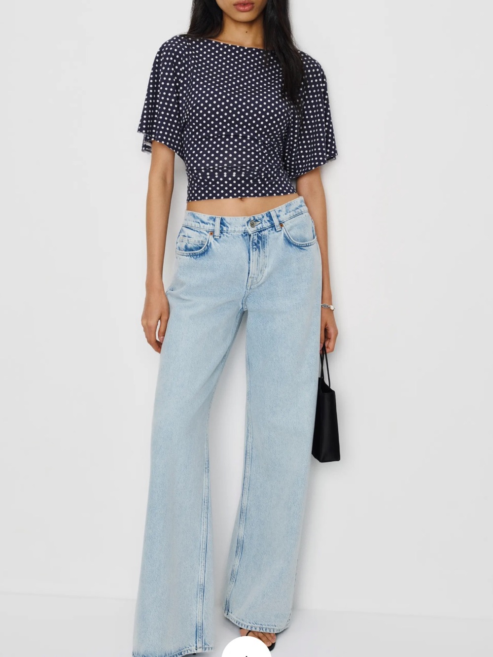 Reformation avery knit top. Size small. Worn once but in perfect condition